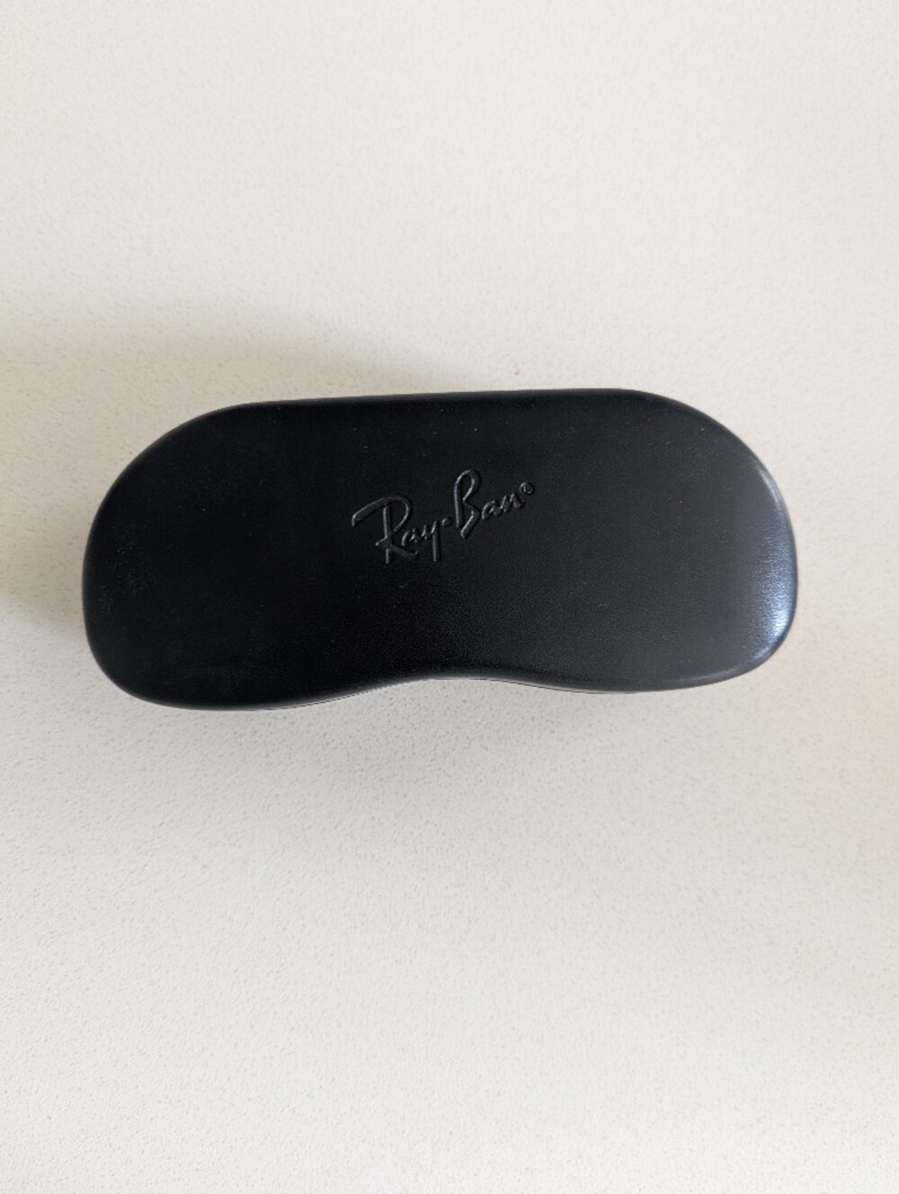 Ray-Ban Black Sunglass Case With Microfiber Cloth